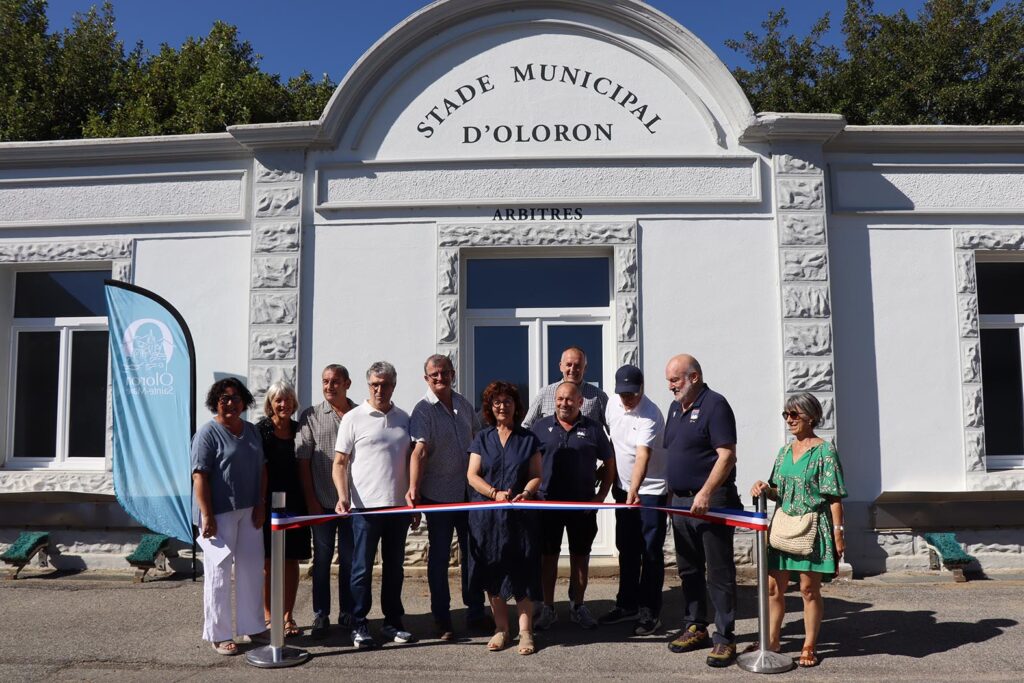 Les vestiaires de la Mielle retrouvent une nouvelle jeunesse !